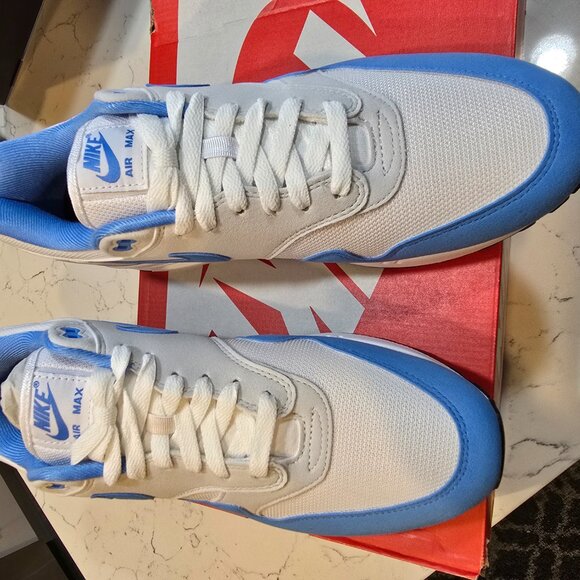 Nike Air Max 1 University BLUE FD9082-103 Mens Size 10 Shoes Sneakers NEW - Picture 3 of 13